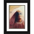 thumbnail image 1 of Lund, Denton 11x14 Black Ornate Wood Framed with Double Matting Museum Art Print Titled - Waiting For A Vision, 1 of 4