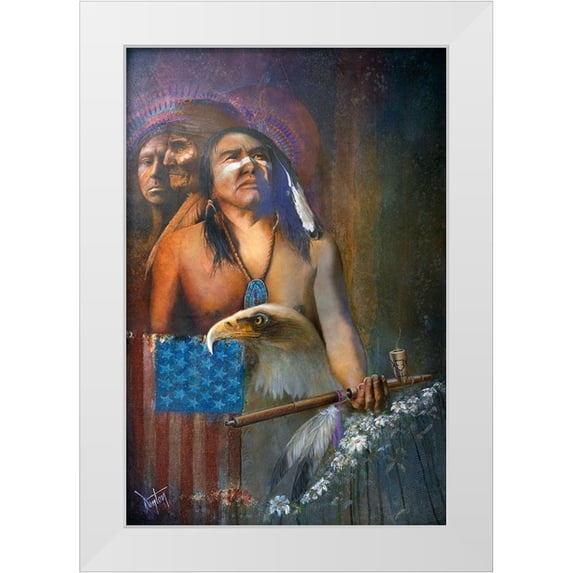 Lund, Denton 11x14 White Modern Wood Framed Museum Art Print Titled - Peace Offering