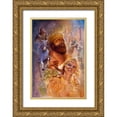 thumbnail image 1 of Lund, Denton 13x18 Gold Ornate Wood Framed with Double Matting Museum Art Print Titled - The Royal Games, 1 of 4
