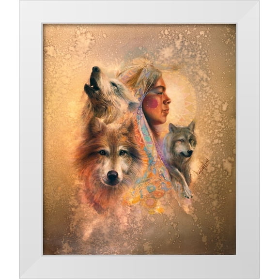 Lund, Denton 15x17 White Modern Wood Framed Museum Art Print Titled - Unity