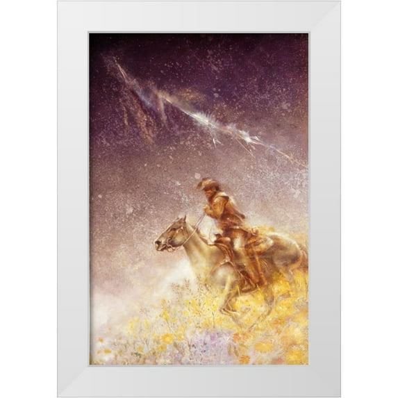Lund, Denton 23x32 White Modern Wood Framed Museum Art Print Titled - Storm
