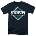 thumbnail image 1 of Lund In the Water Unisex Adult T Shirt, Navy, Small, 1 of 4