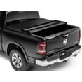 thumbnail image 1 of Lund by RealTruck Genesis Elite Tri-Fold Soft Folding Truck Bed Tonneau Cover | 958292 | Compatible with 2019 - 2023 Chevy/GMC Silverado/Sierra, works w/ MultiPro/Flex tailgate 5' 10" Bed( 69.9"), 1 of 7