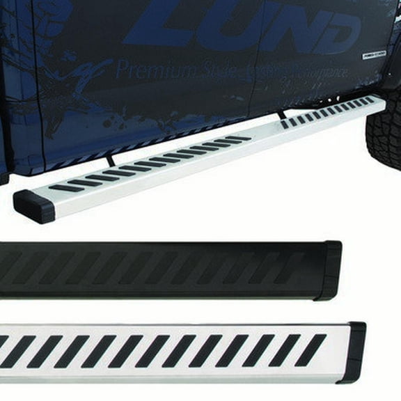 Lund Summit Ridge 2.0 Running Boards (Black) - 28565031 Fits select: 2020-2022 FORD F150, 2019 FORD F150 SUPERCREW