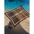 thumbnail image 1 of Lundary Room Sun Shade Sail 12' x 16', Vintage Brown Wood Grain White Border Rectangle Outdoor Sunshade Canopy, Waterproof UV Block Patio Covers for Garden Yard Beach, 1 of 9