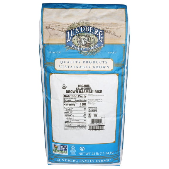Lundberg Organic California Brown Basmati Rice