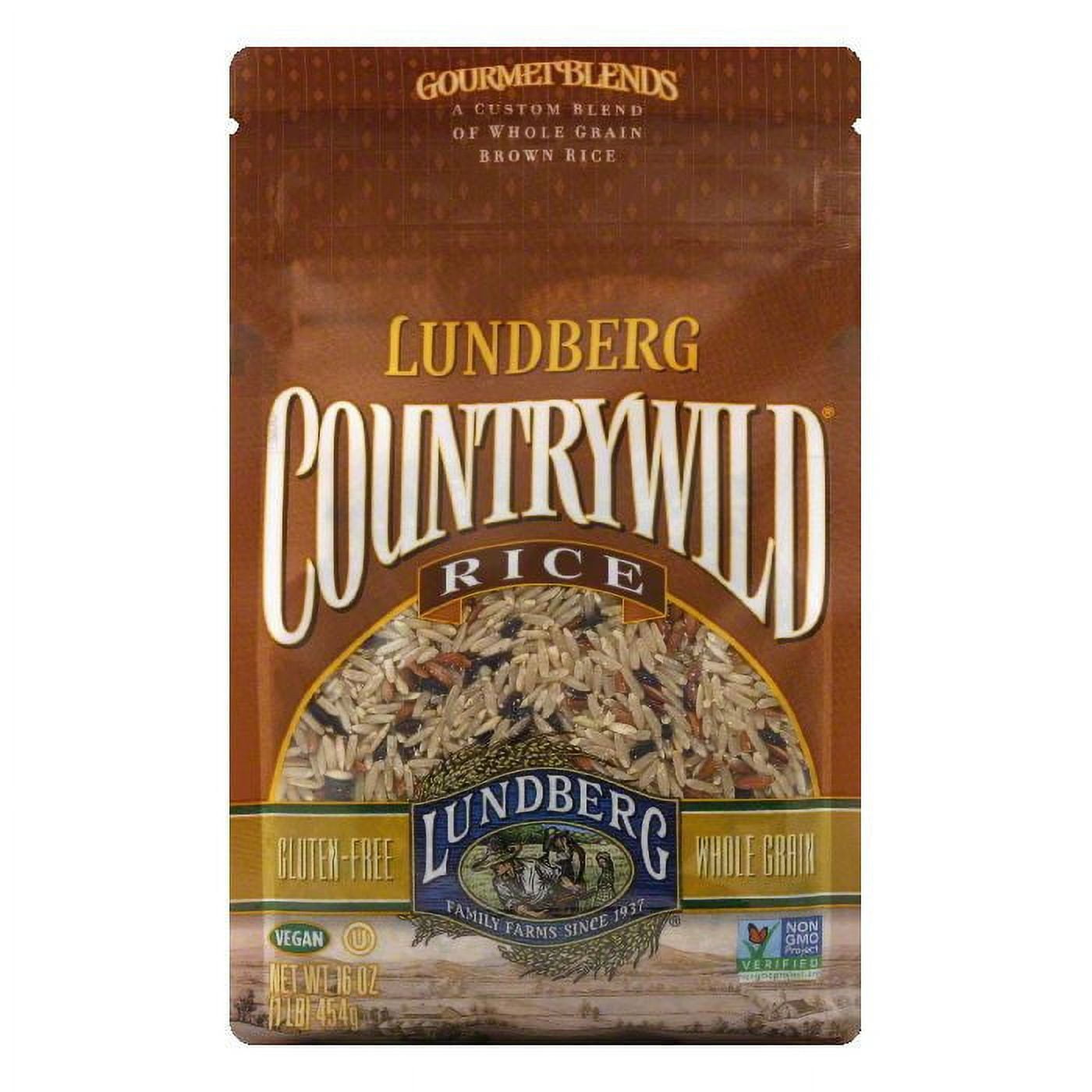 Lundberg Countrywild Rice Gluten Free, 16 OZ (Pack of 6)
