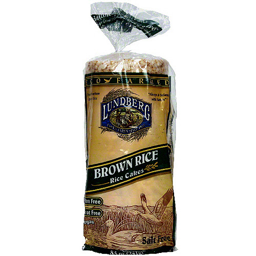 Lundberg Family Farms Eco Farmed Brown Rice Cakes, 8.5 oz (Pack of 12)