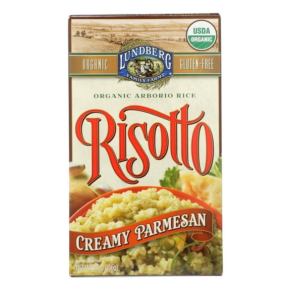 Lundberg Family Farms Organic Creamy Parmesan Risotto - 6 ct