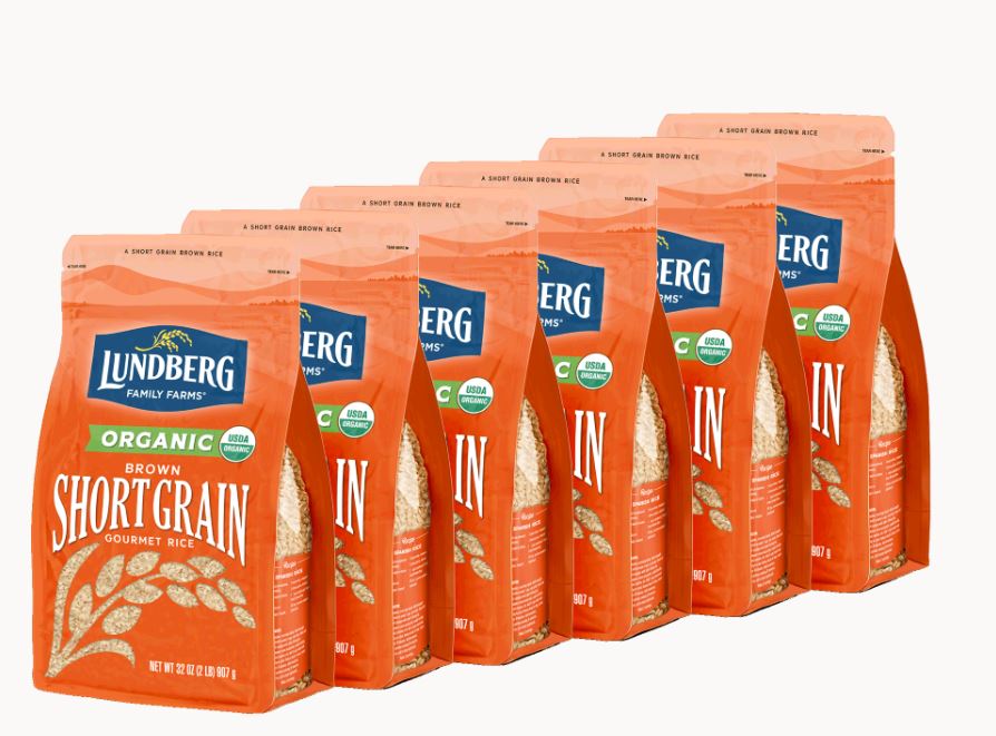 Lundberg Family Farms Organic Short Grain Brown Rice, GlutenFree