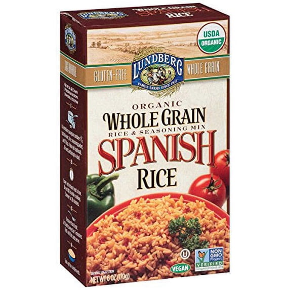 LUNDBERG FAMILY FARMS, WHL GRN RCE,OG2,SPANISH 6 OZ