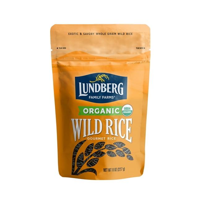 Lundberg Family Farms Organic Wild Rice, Vegan, Gluten Free 8oz