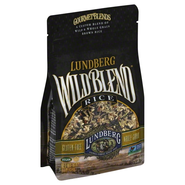 Lundberg Family Farms Sustainable Wild Blend Rice Wild Rice Blended