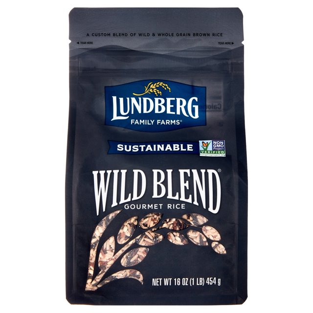 Lundberg Family Farms Sustainable Wild Blend Rice, Vegan, GlutenFree