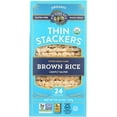 thumbnail image 1 of Lundberg Family Farms Thin Stackers Brown Rice Lightly Salted Grain Cakes, 5.9 Ounce (Pack of 2), 1 of 6
