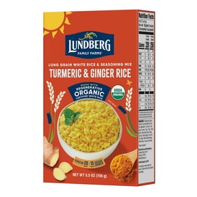 Lundberg Rice & Seasoning Mix, Turmeric & Ginger, Organic - 5.5 oz