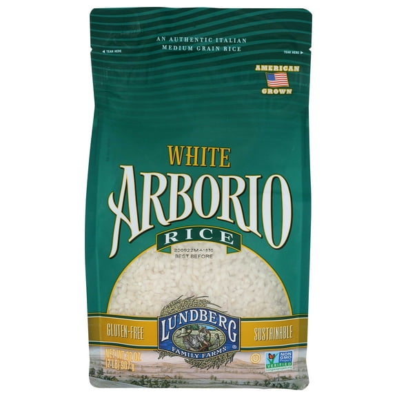 Lundberg Family Farms White Arborio Rice - Case Of 6 - 2 Lb.