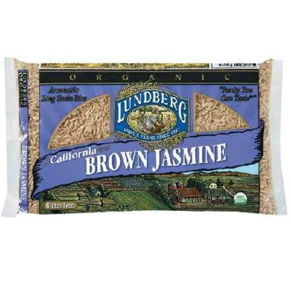 Lundberg Lundberg Rice Brn Jasmin - 1x25LB