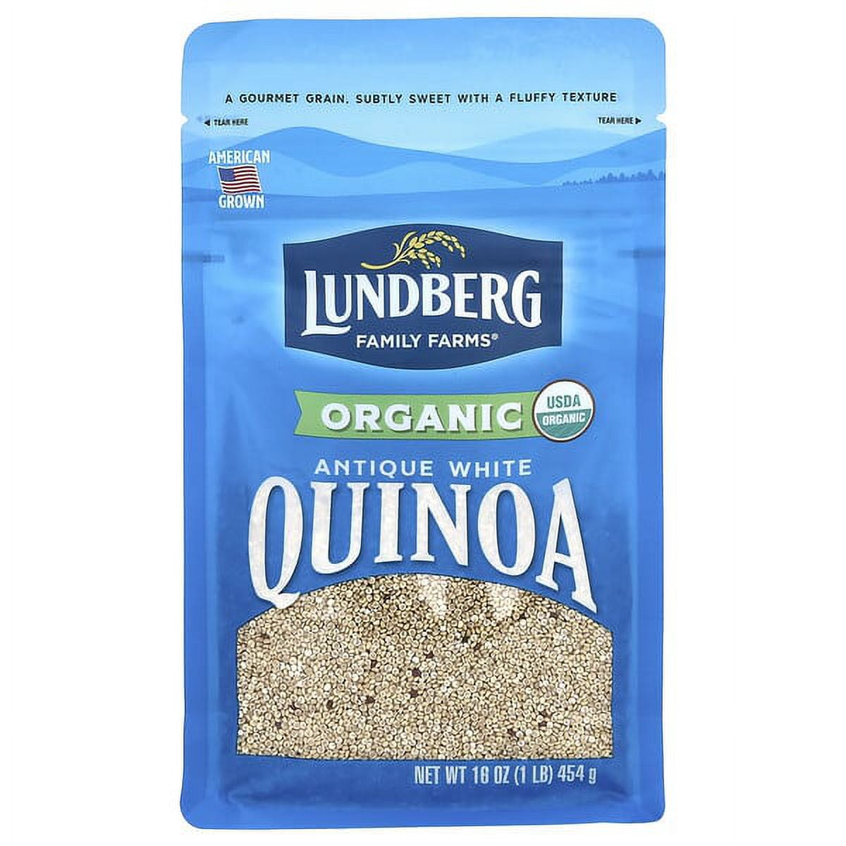 Lundberg, Organic Antique White Quinoa, 1 lb Pack of 2