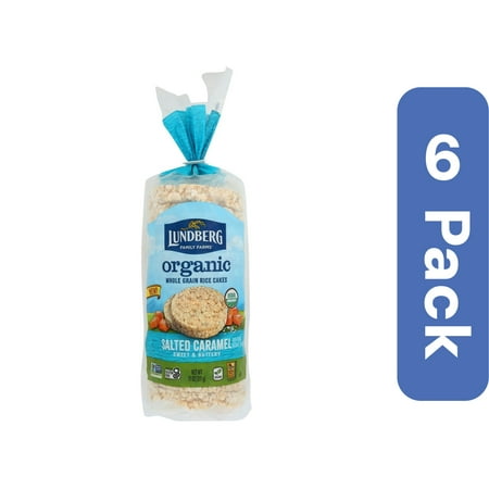 Lundberg Organic Rice Cakes Salted Caramel 10.5 oz (Pack Of 6)