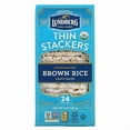 thumbnail image 1 of Lundberg Organic Thin Stackers™ Brown Rice Cakes Lightly Salted 6 oz Pack of 2, 1 of 2