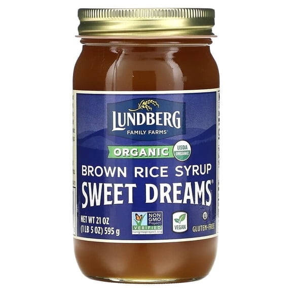 Lundberg, Sweet Dreams, Organic Brown Rice Syrup, 21 oz Pack of 2