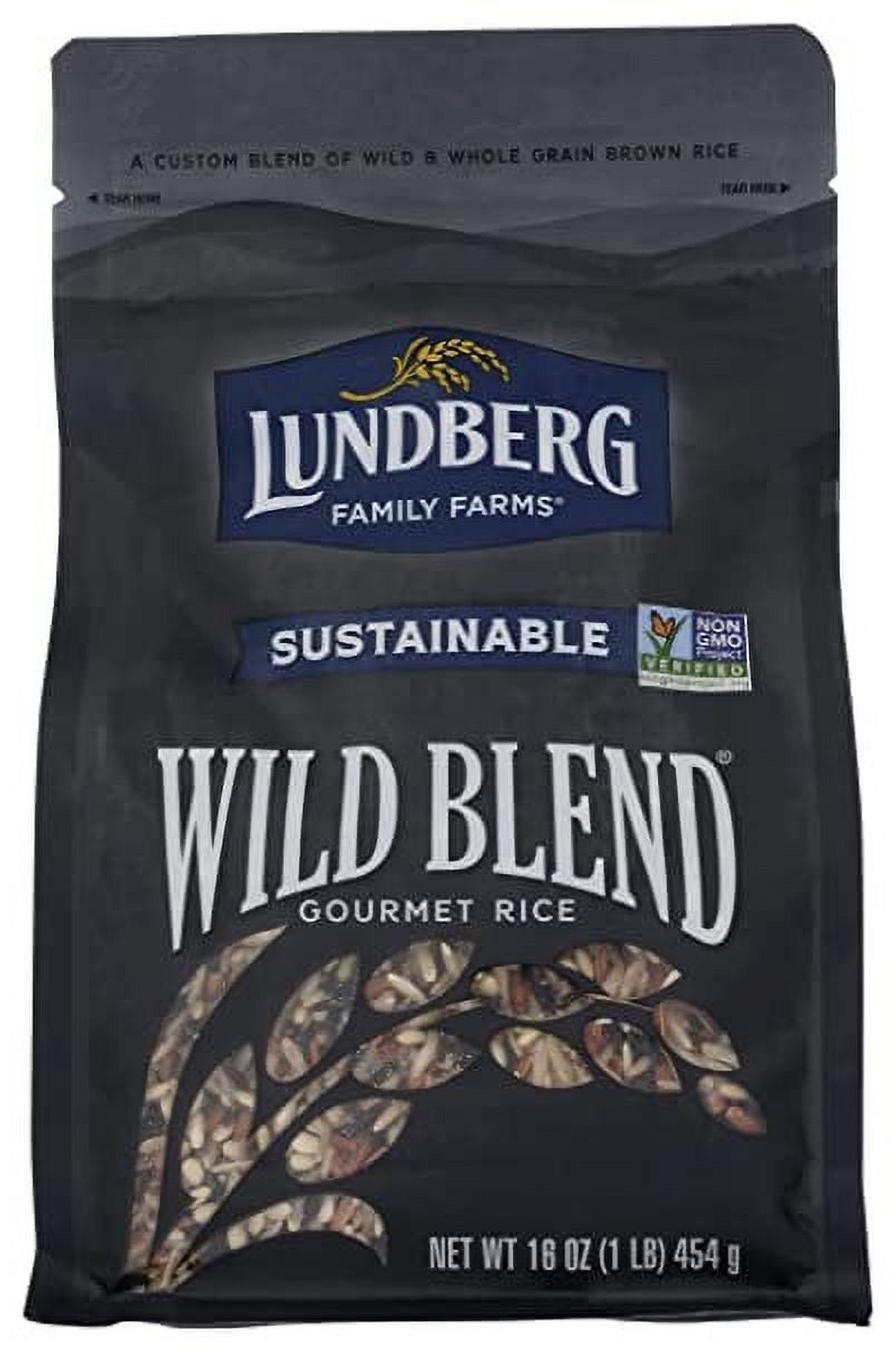 Lundberg Family Farms, Wild Blend Rice, 1 lb Pack of 2 - Walmart.com