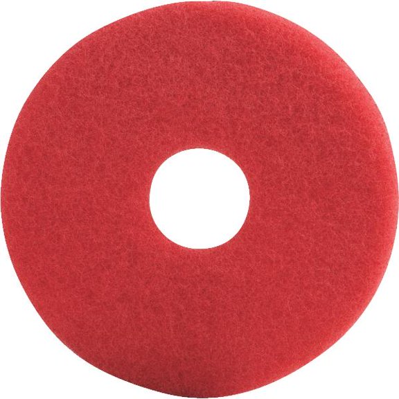 13" Red Scrub Pad, PartNo TKL13R, by Lundmark Wax Co, Single Unit