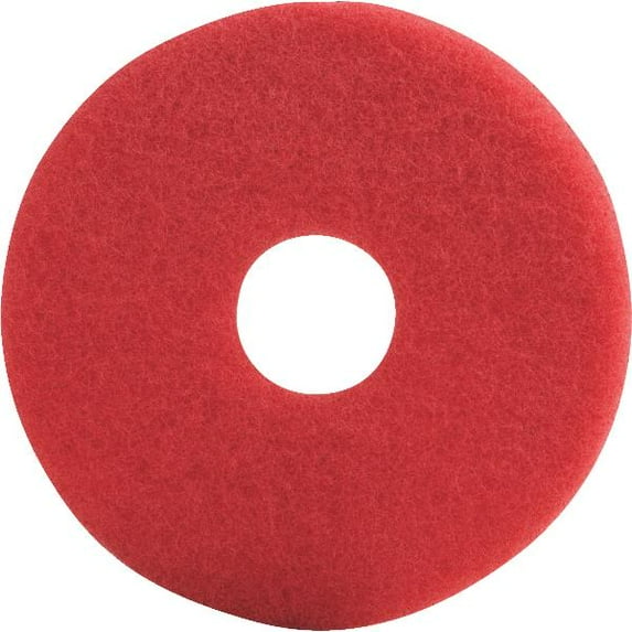 13" Red Scrub Pad, PartNo TKL13R, by Lundmark Wax Co, Single Unit