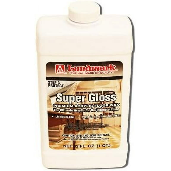 Lundmark Acrylic Floor Wax Anti-Slip Black Qt