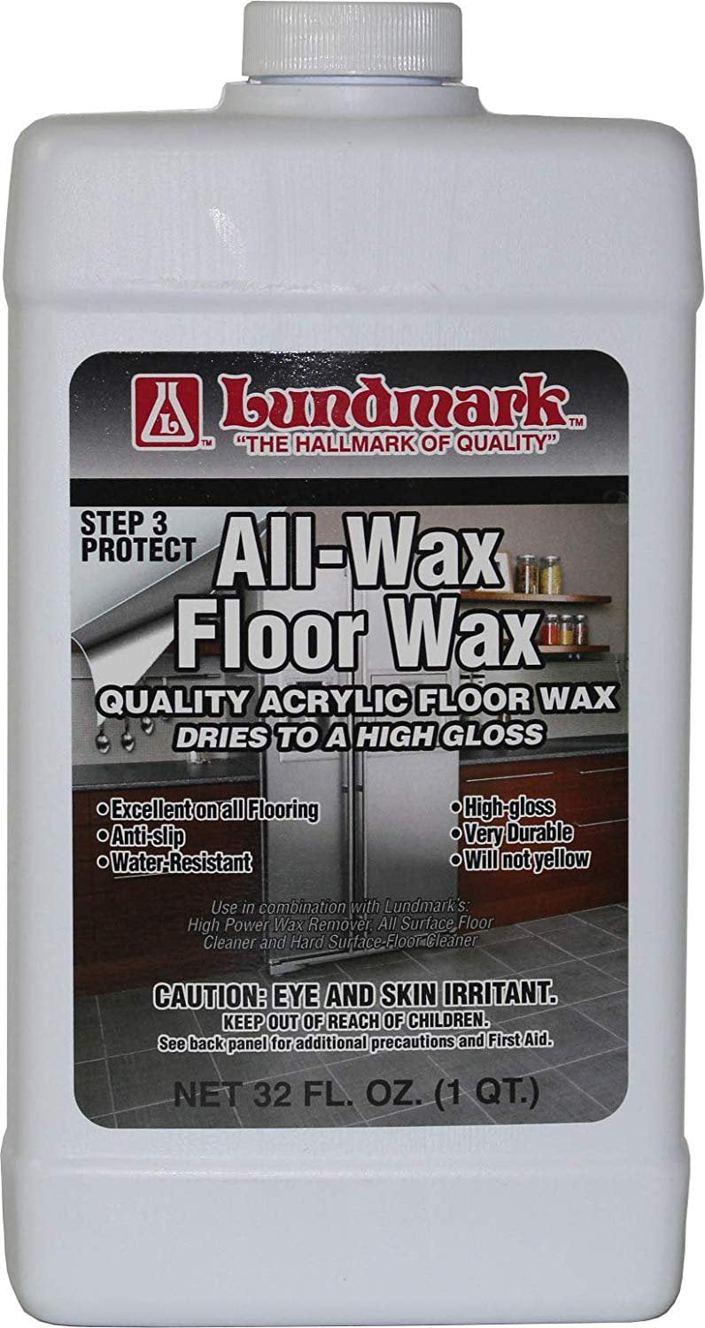  Lundmark Carnauba Paste Wax, Clear, 1-Pound, 3206P001-6 :  Health & Household