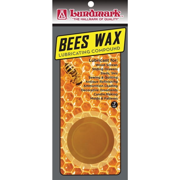 Lundmark Bees Wax General Purpose Bees Wax Lubricating Compound 0.7 oz.