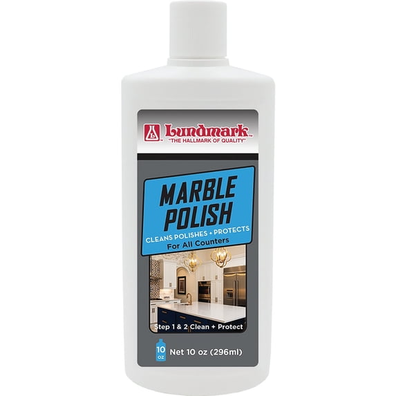 Lundmark Marble Polish - Liquid Cleaner for Household Use - 10 Ounce, Pack of 1