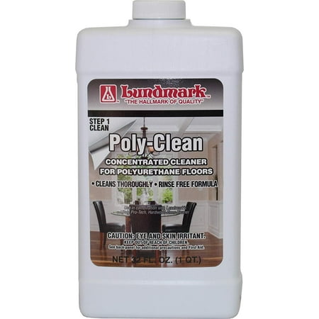 Lundmark Wax 3227F32-6 Poly-Clean Floor Cleaner- pack of 6