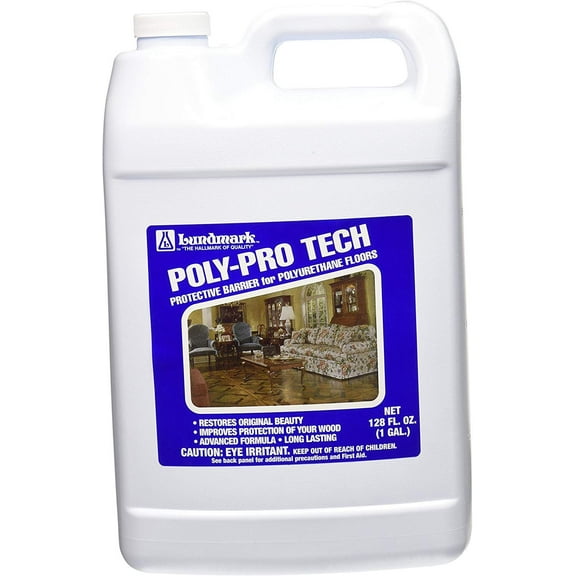 Lundmark Poly-Pro Tech, Protective Barrier for Polyurethane Floors, 1-Gallon, 3228G01-2