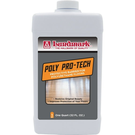 Lundmark Poly-Pro Tech Protective Barrier for Polyurethane Floors - 32-Ounce