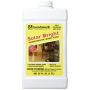 Lundmark Solar Bright Floor Wax - Shine Bright Finish - 32-Ounce   Residential Use, Standard Application