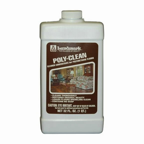 Lundmark Wax 3227F32-6 Poly-Clean Floor Cleaner- pack of 6