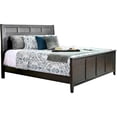 thumbnail image 1 of Lundy Transitional Bed, Multiple Sizes, Wire-Brushed Black, 1 of 4