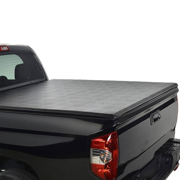 LuneZhenth Soft Roll-up Truck Bed Tonneau Cover Fits 1983-2011 Ford Ranger; 1994-2010 Mazda B-Series | Fleetside 6' Bed | Vinyl