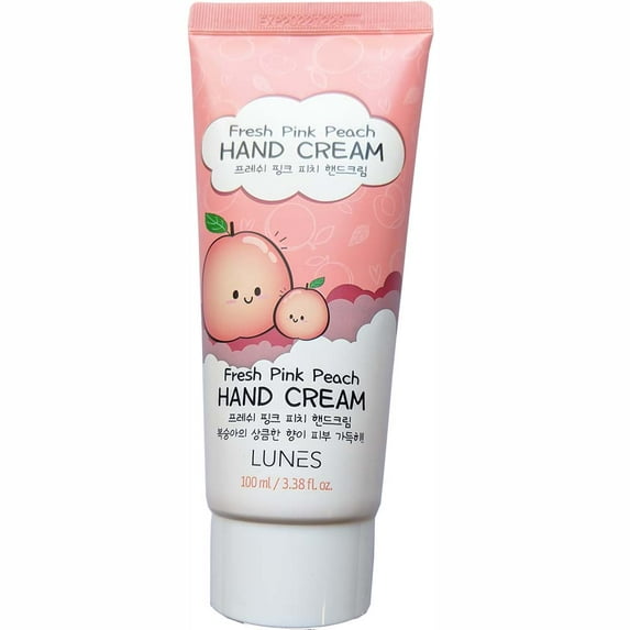 Lunes Fresh Pink Peach Hand Cream 3.38oz 100ml