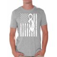 thumbnail image 1 of Lung Cancer Awareness T-shirt Top Cancer t shirt lung cancer awareness t shirt faith love hope fight believe support survive survivor gifts tackle I wear for my mom dad white ribbon, 1 of 4
