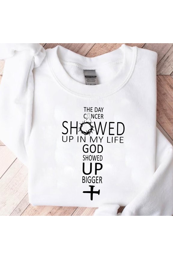 Lung Cancer Awareness TShirt Inspirational Christian Faith Tee