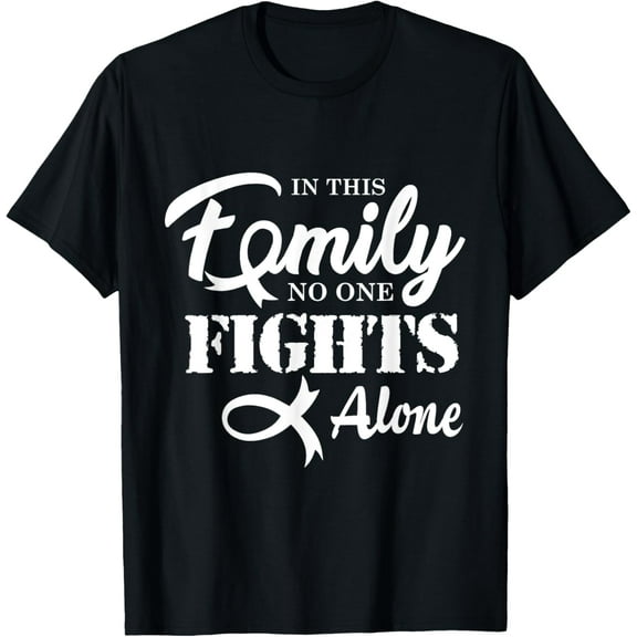 Lung Cancer Fight Cancer Ribbon T-Shirt