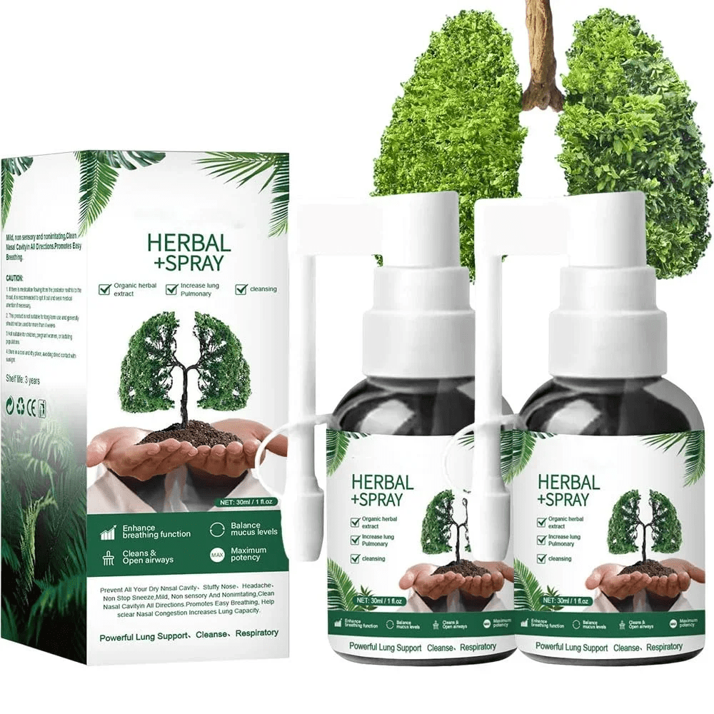 Herbal Spray Cleansing Lung, Herbal Lung Cleansing Spray, Onnature Organic  Herbal Lung Cleanse & Repair Nasal Spray Pro, Herbal Lung Cleanse Repair  Nasal Spray (1PCS) : : Belleza