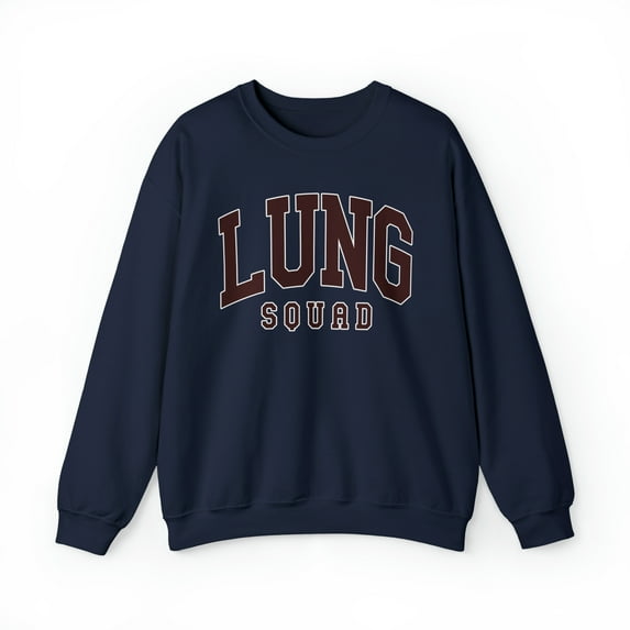 Lung Squad Respiratory Therapist Pulmonologist Sweatshirt, Gifts, Crewneck