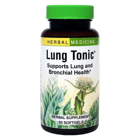 Herbs, Etc. Lung Tonic Softgels, 60 Count (60 Servings)