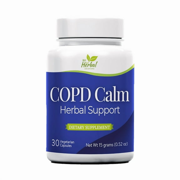 Lung Wellness Natural Herbal Supplement for COPD Breathing Support
