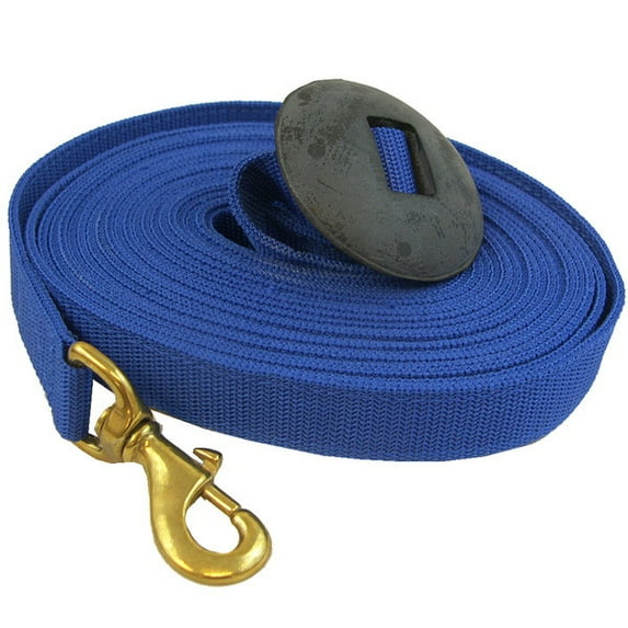 Imported Horse &supply Lunge Line With Rubber Stop - 220376