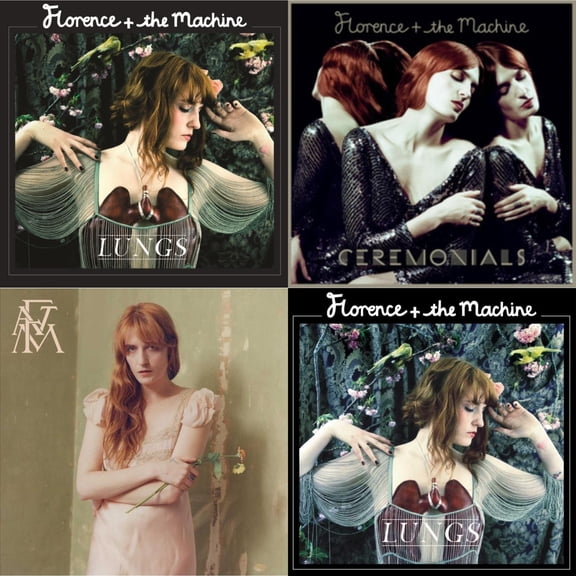Lungs & Ceremonials & High As Hope (X) & Lungs (Red LP Vinyl)